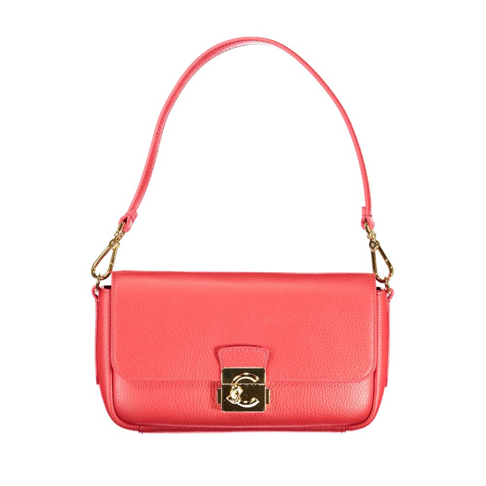 Rosso Leather C-Me Lock Bag