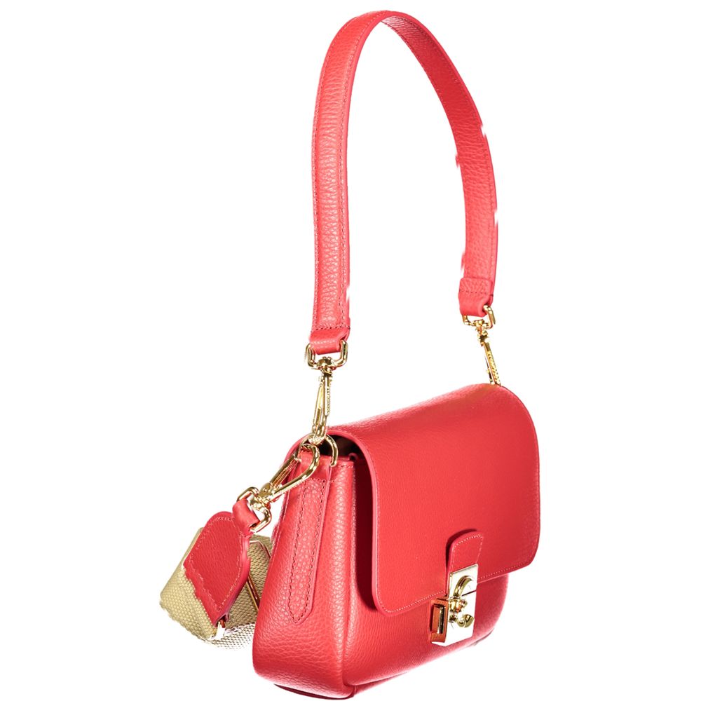 Rosso Leather C-Me Lock Bag