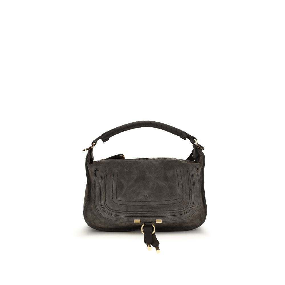 Small Calfskin Marcie Shoulder Bag