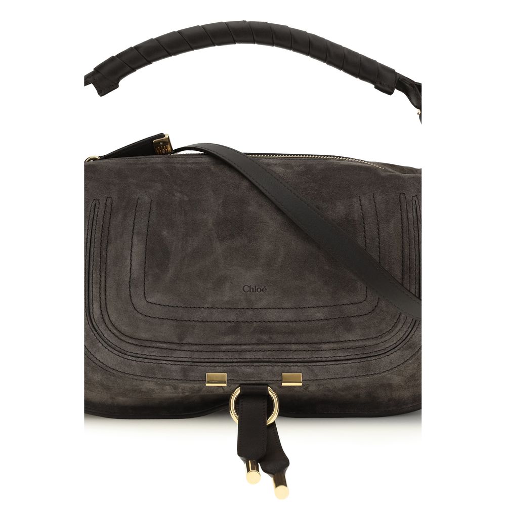 Small Calfskin Marcie Shoulder Bag