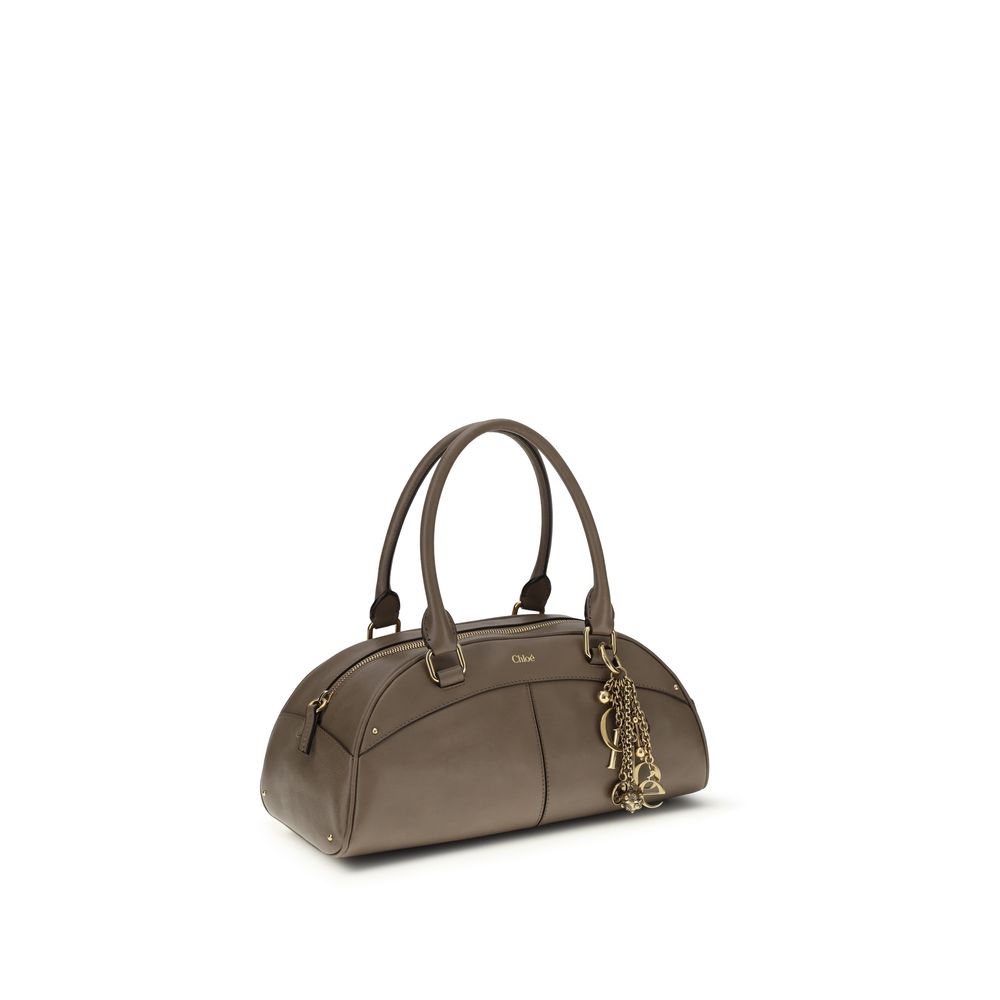 Calfskin Bowling Handbag