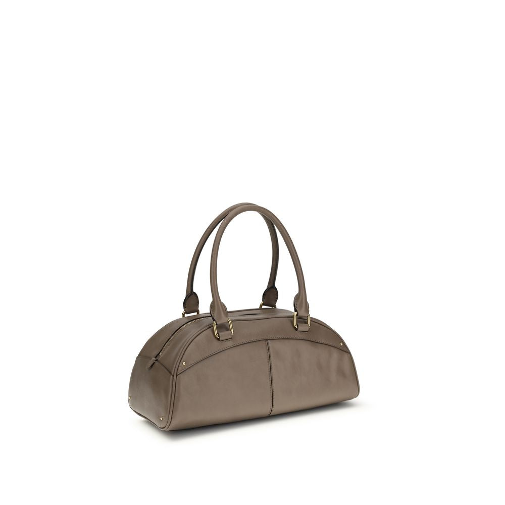 Calfskin Bowling Handbag