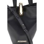 Small La Bambola Bucket Bag Calf Leather
