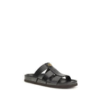 Studshield Calfskin Slide Sandals