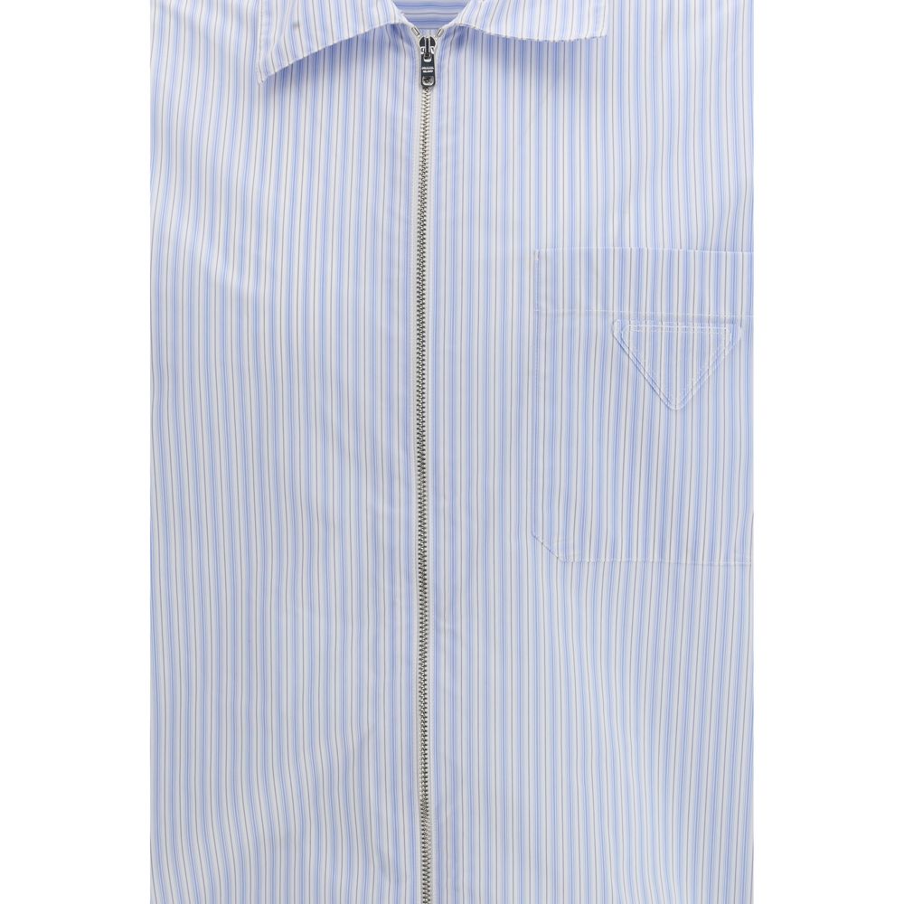 Striped Re‑nylon Shirt