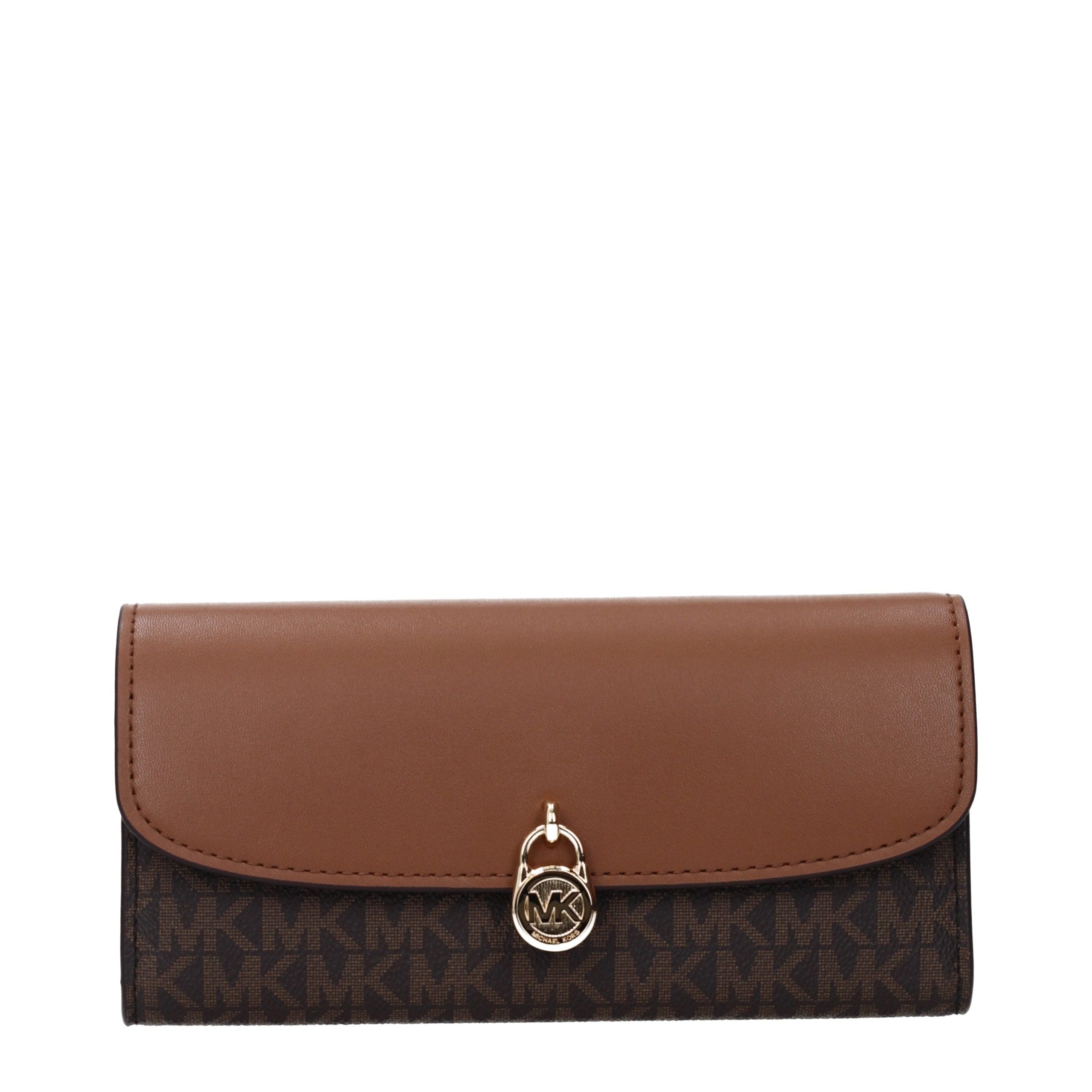 Brown Fabric Wallet