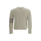 Four-Bar Cotton Sweatshirt