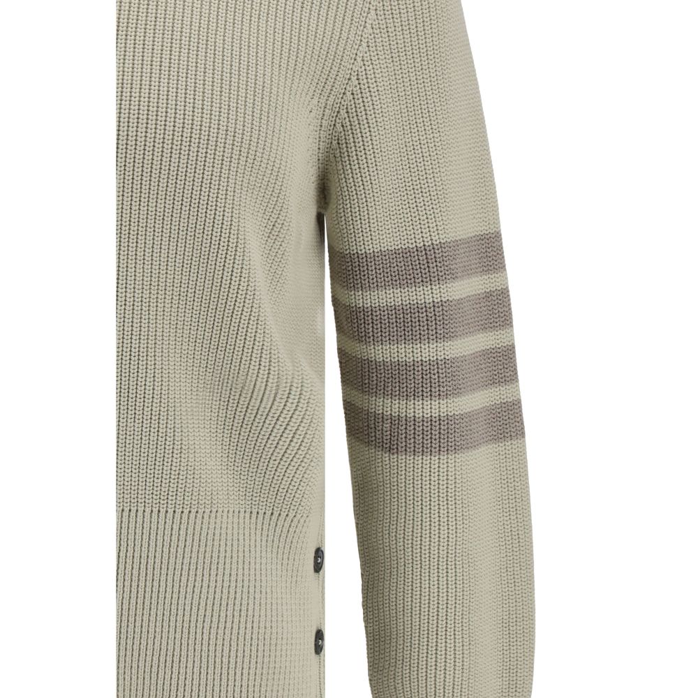 Four-Bar Cotton Sweatshirt