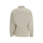 Silk-Blend Cotton Shirt