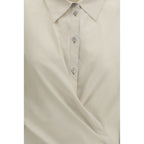 Silk-Blend Cotton Shirt