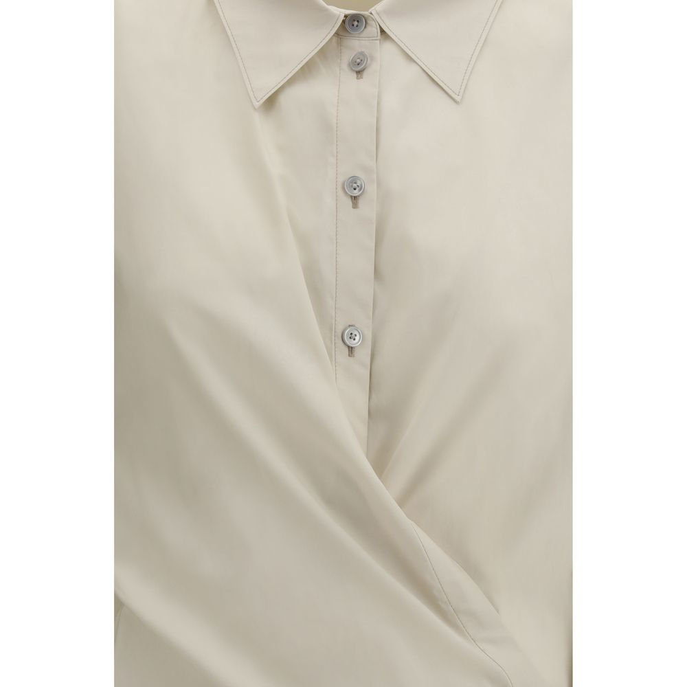 Silk-Blend Cotton Shirt