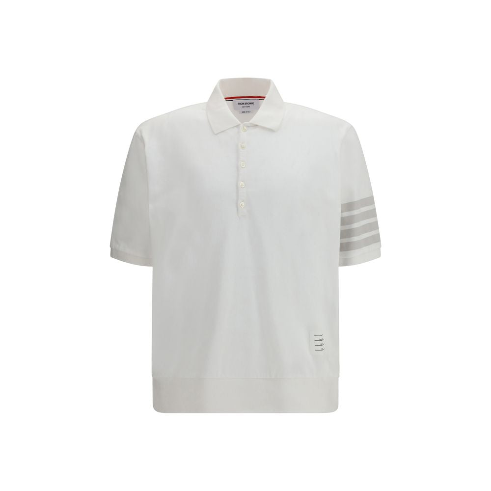 White Cotton Polo