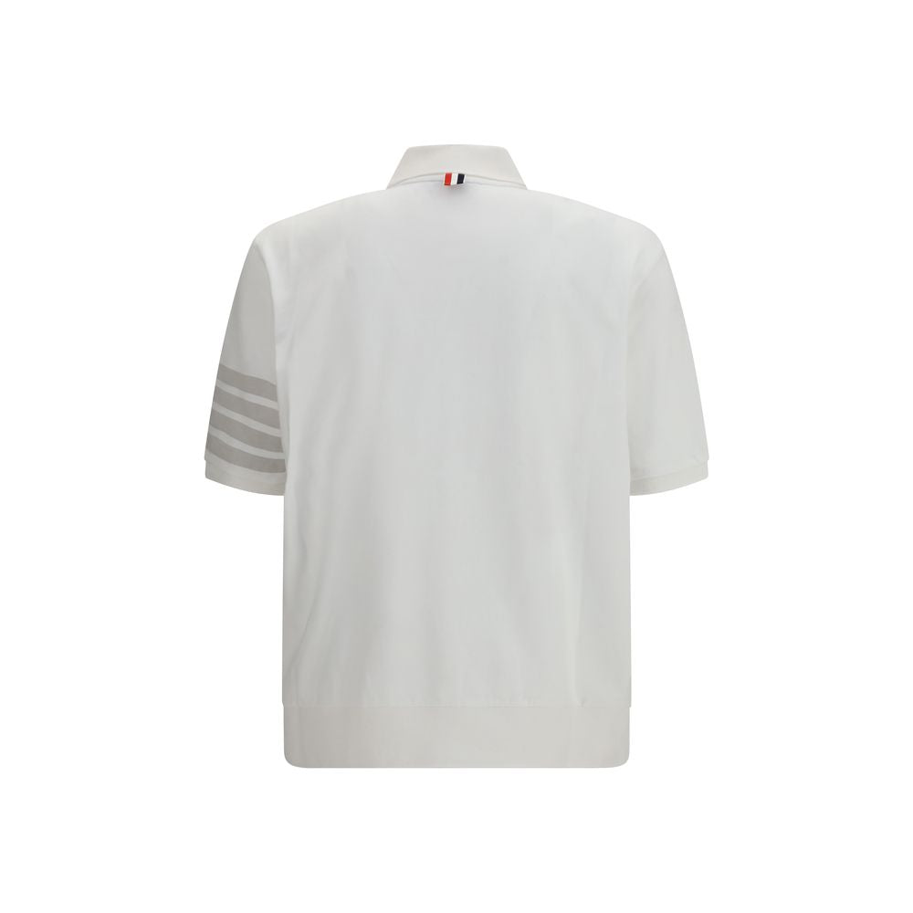 White Cotton Polo
