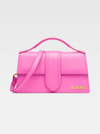 Le Grand Bambino Top-Handle Bag In Pink Leather