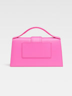 Le Grand Bambino Top-Handle Bag In Pink Leather