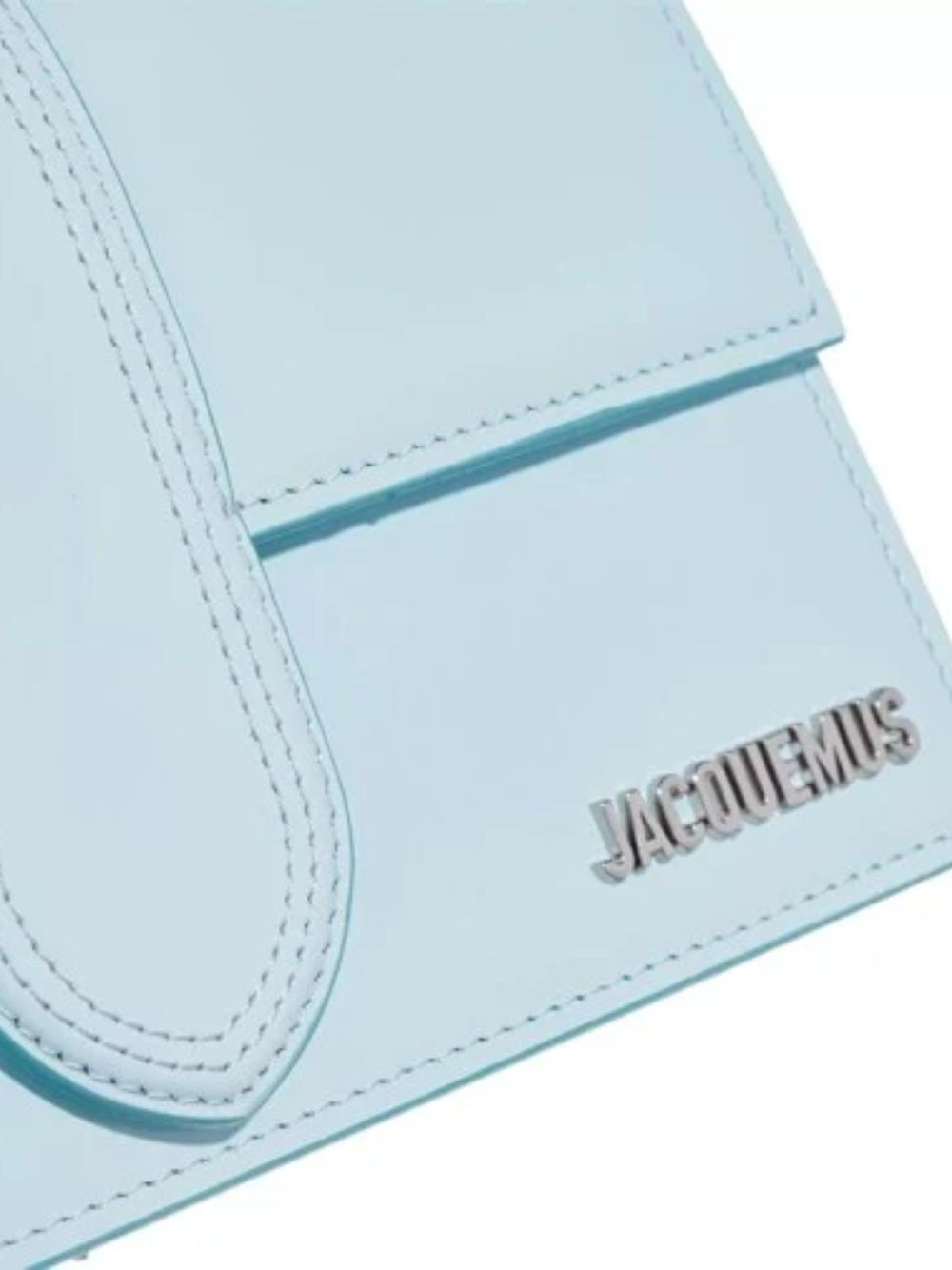 Le Grand Bambino Pale Blue Leather Handbag