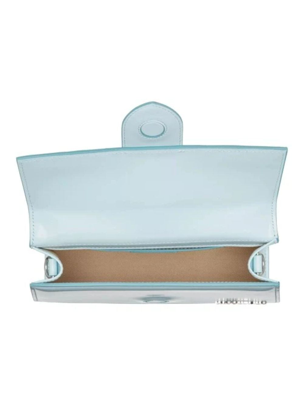 Le Grand Bambino Pale Blue Leather Handbag