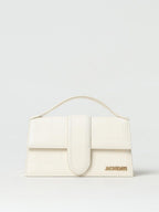White Cocco Leather Le Grand Bambino Handbag