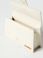 White Cocco Leather Le Grand Bambino Handbag