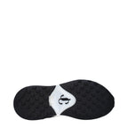 Memphis Black Fabric Lace-Up Sneakers