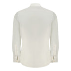 White Cotton Long Sleeve Shirt
