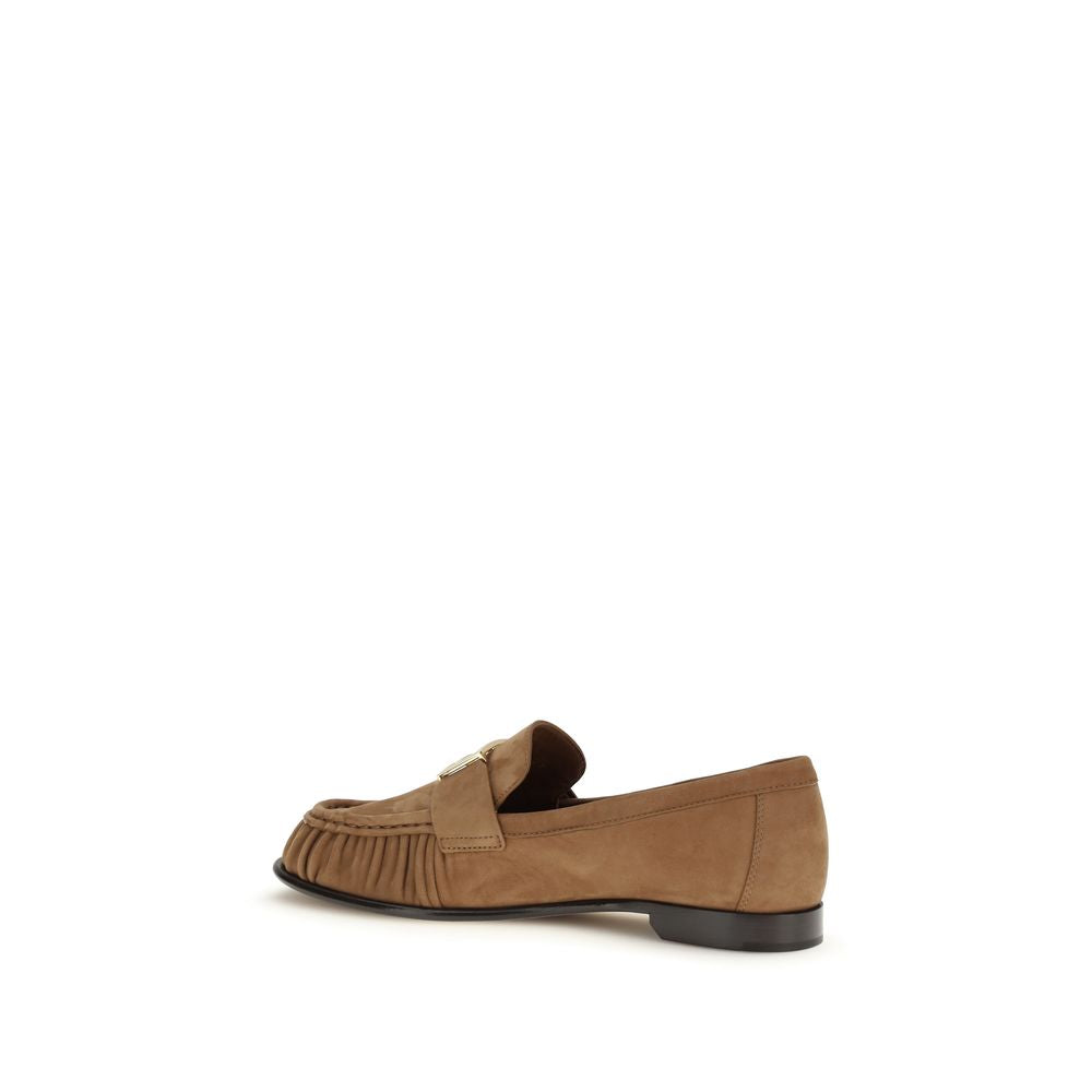Suede Slip-On Loafers