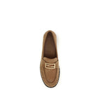 Suede Slip-On Loafers