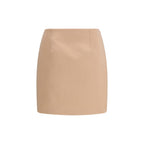 Multicolor Satin Mini Skirt