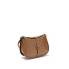 Medium Grained Leather Pony Shoulder Bag