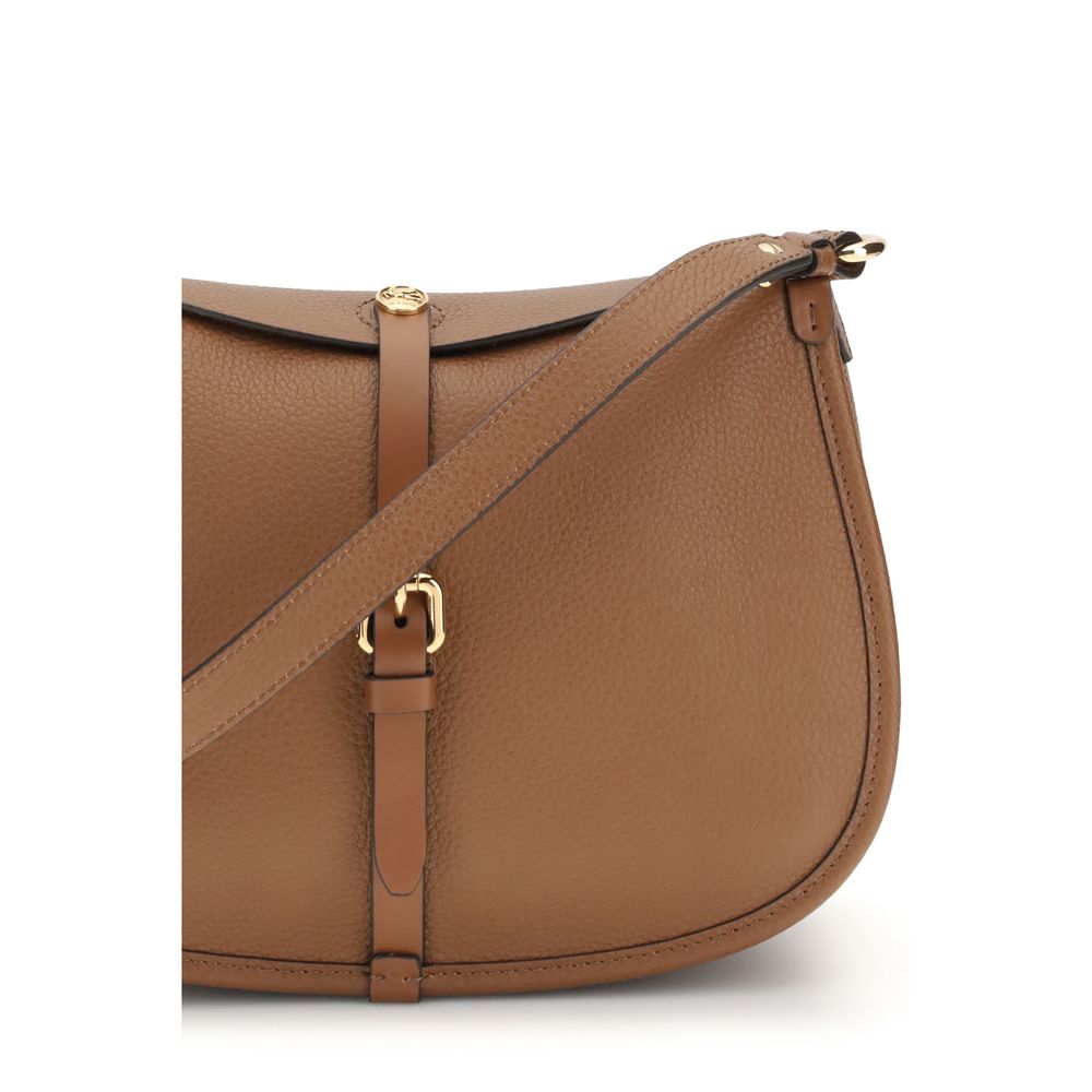 Medium Grained Leather Pony Shoulder Bag