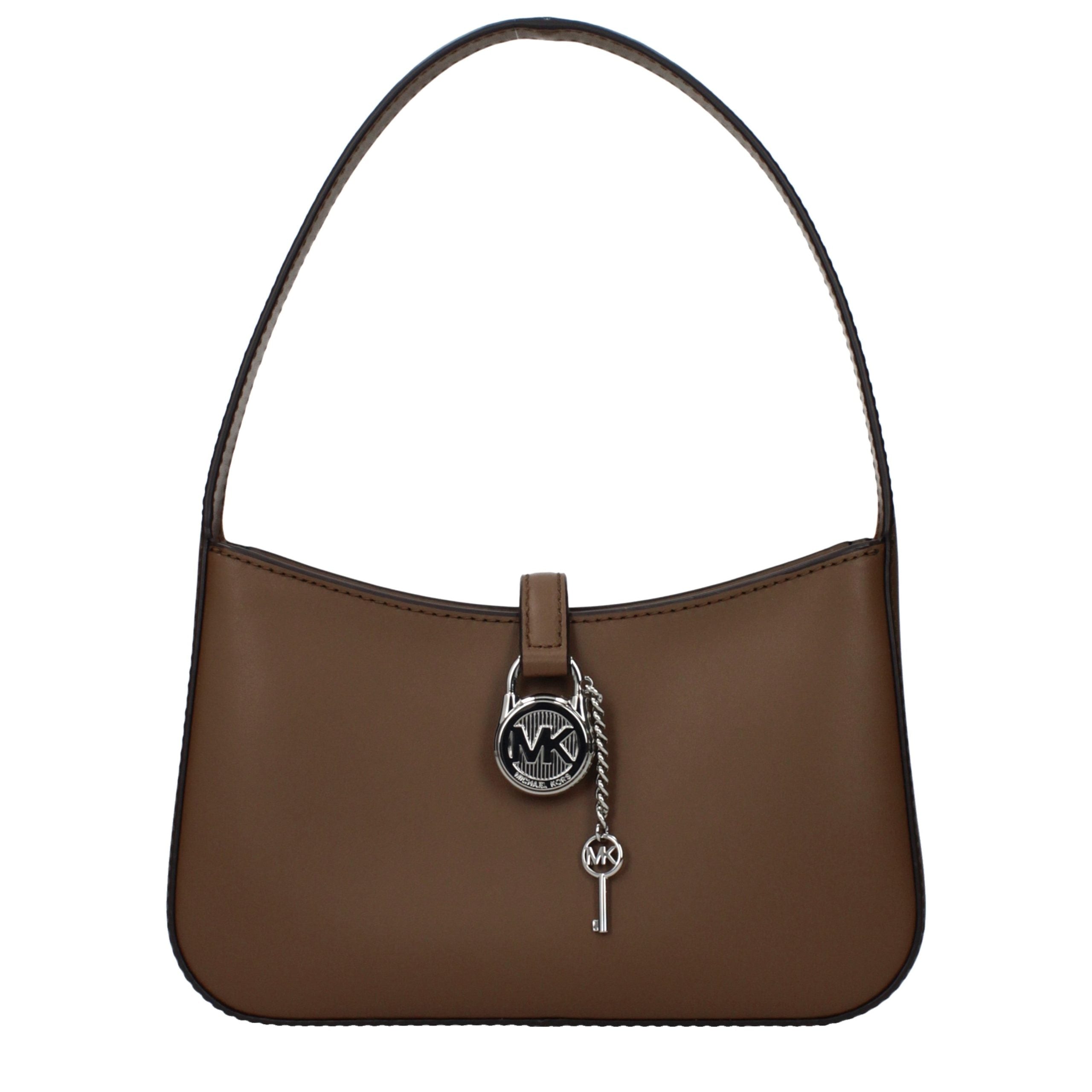 Grained Leather Handbag