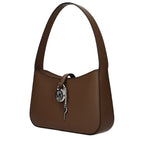 Grained Leather Handbag