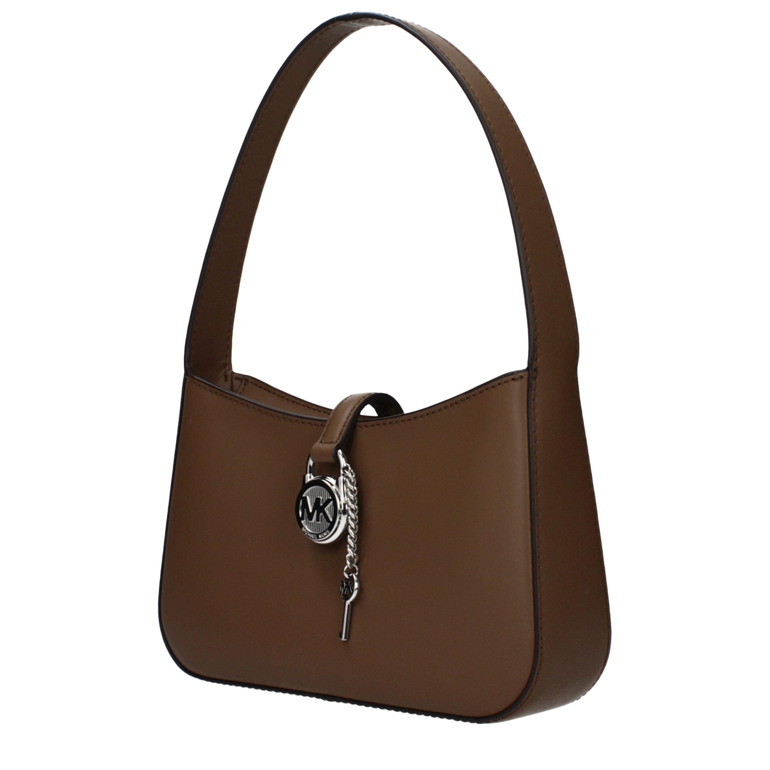 Grained Leather Handbag