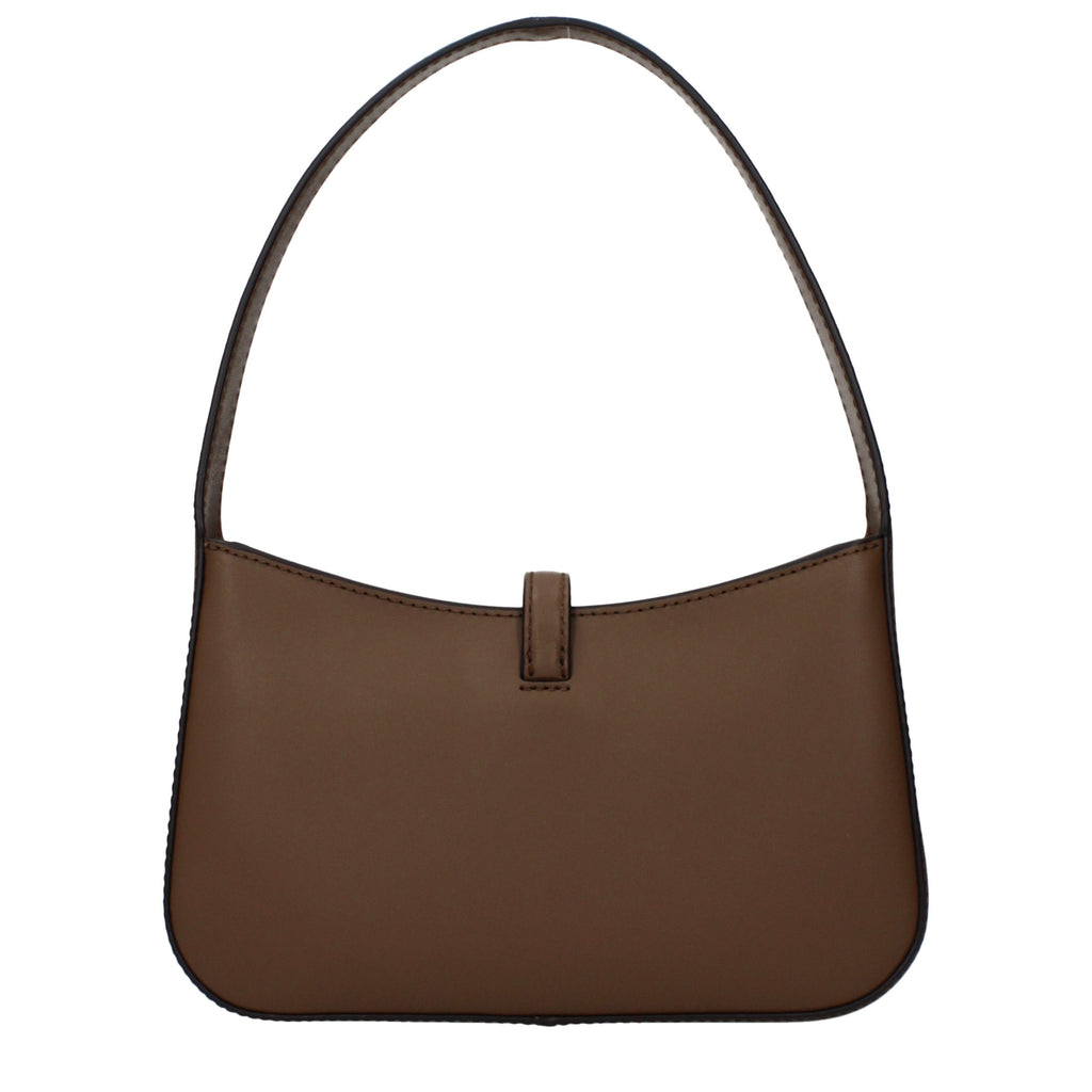 Grained Leather Handbag