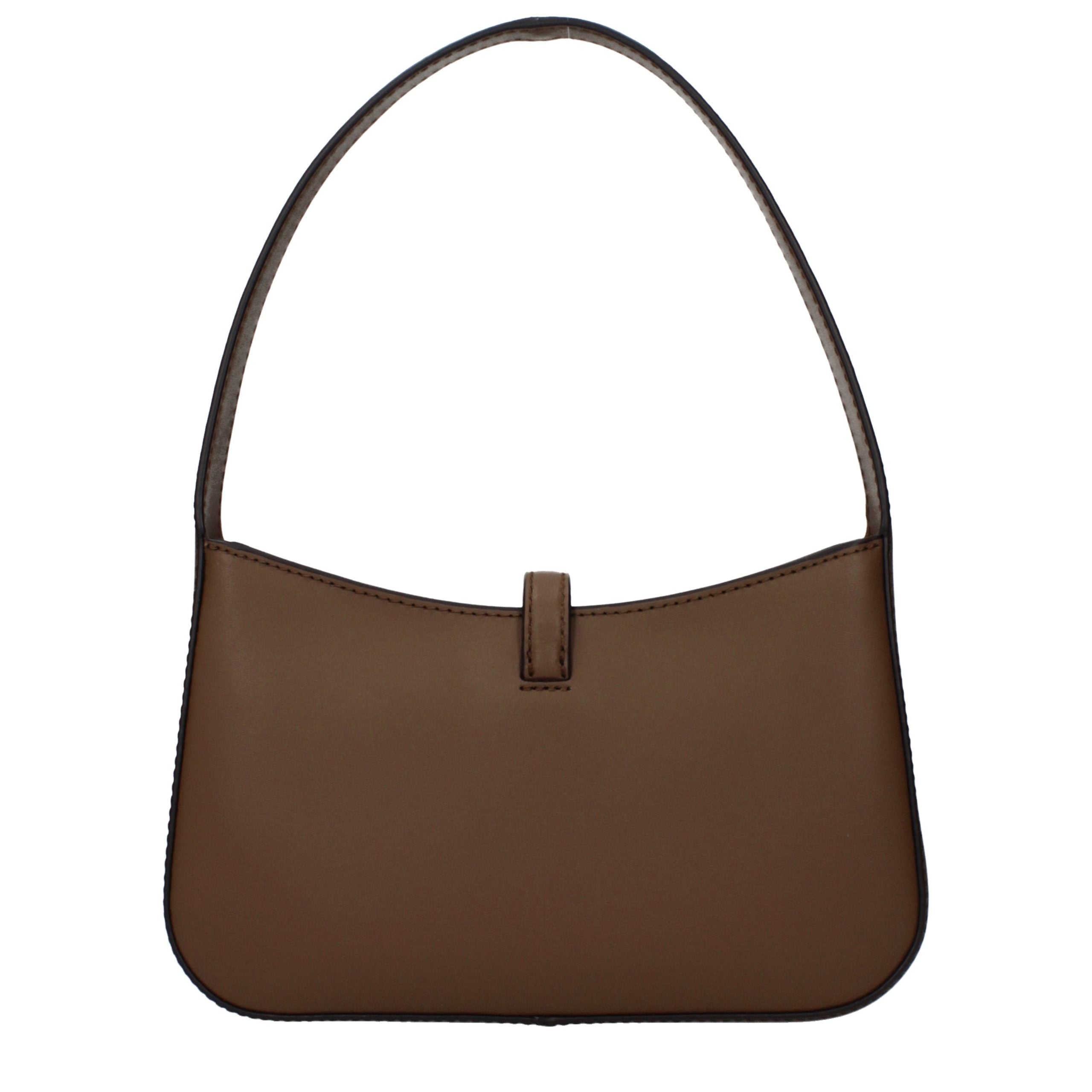 Grained Leather Handbag