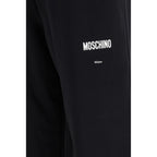 Black Cotton Casual Sweatpants