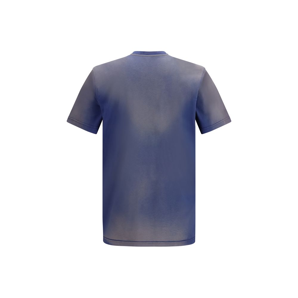 Blue Cotton T-Shirt SS26 Regular Fit