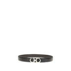 Gancini Reversible Leather Belt
