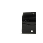 Poodle Print Recycled Leather Card Holder With Key Ring