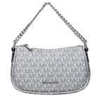 Silver Fabric Handbag