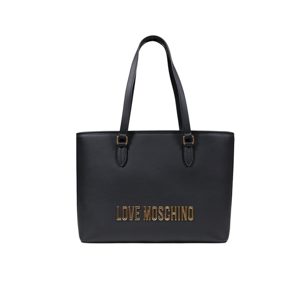 Large Polyurethane Bicolor Handbag