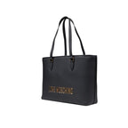 Large Polyurethane Bicolor Handbag