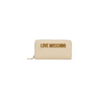 Large Polyurethane Zip-Around Wallet