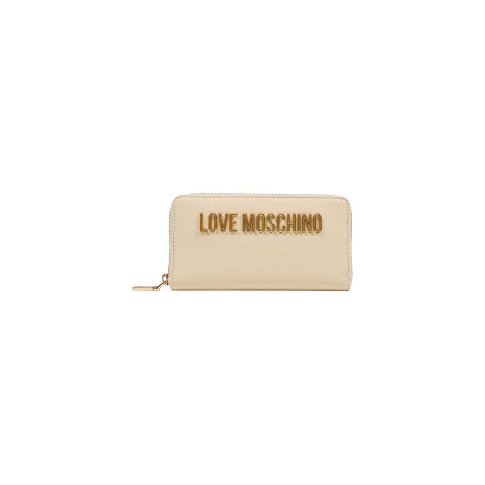 Large Polyurethane Zip-Around Wallet