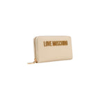 Large Polyurethane Zip-Around Wallet