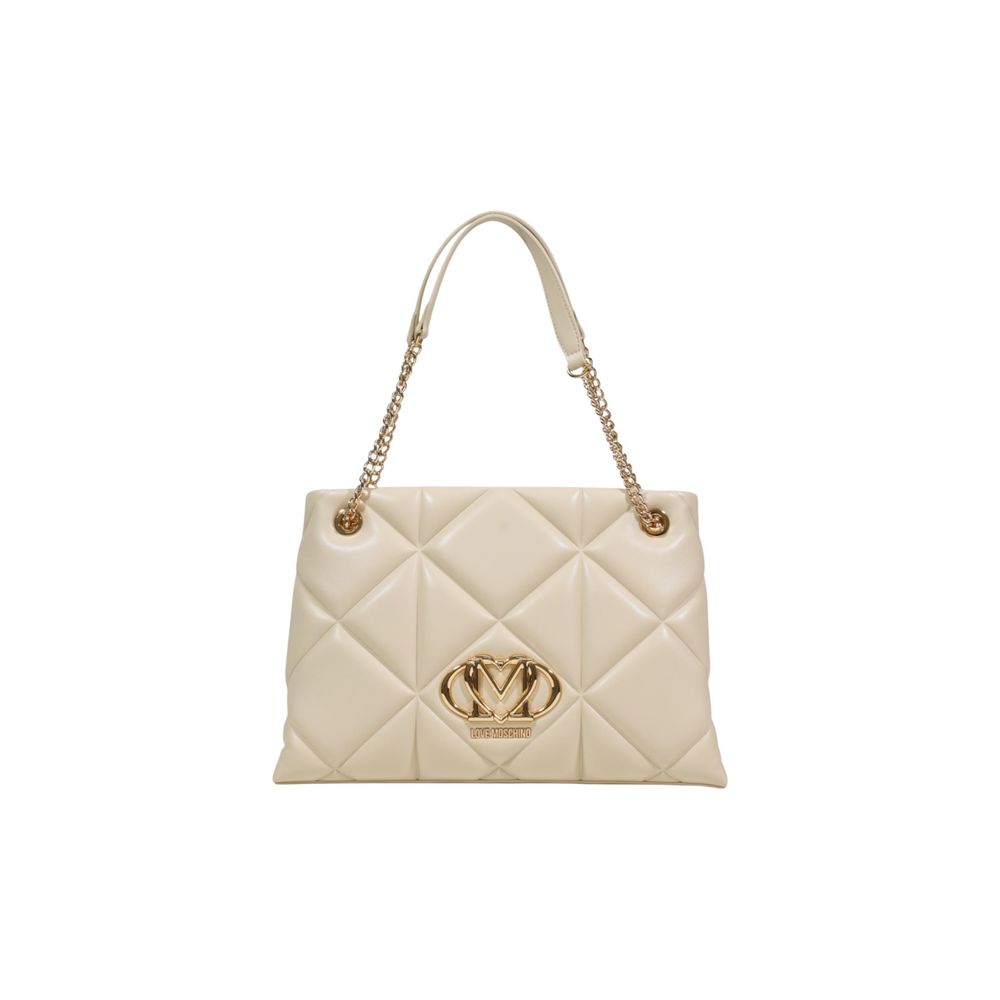 Large Quilted Eco-Leather Handbag