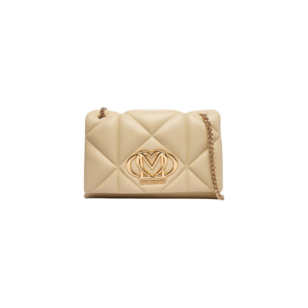 Medium Geometric Quilted Chain Strap Handbag