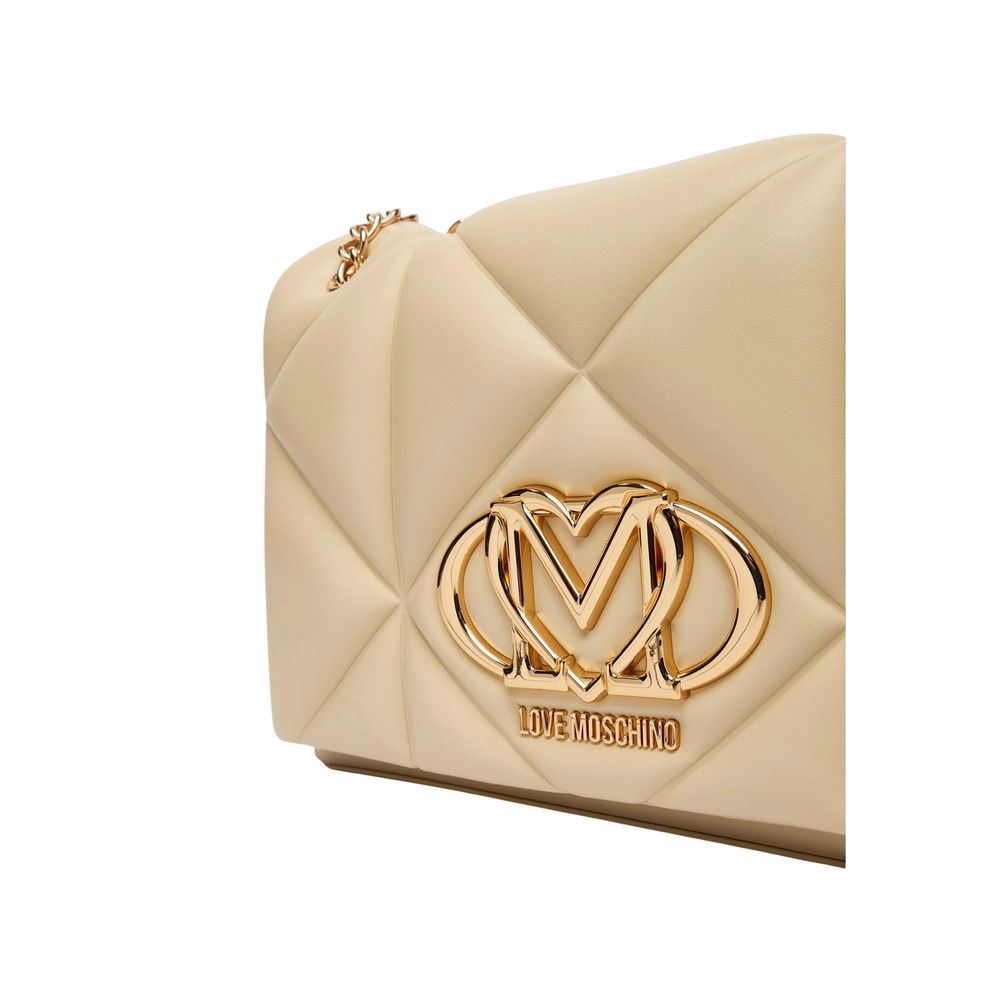 Medium Geometric Quilted Chain Strap Handbag