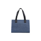 Large Cotton Blend Tote Bag