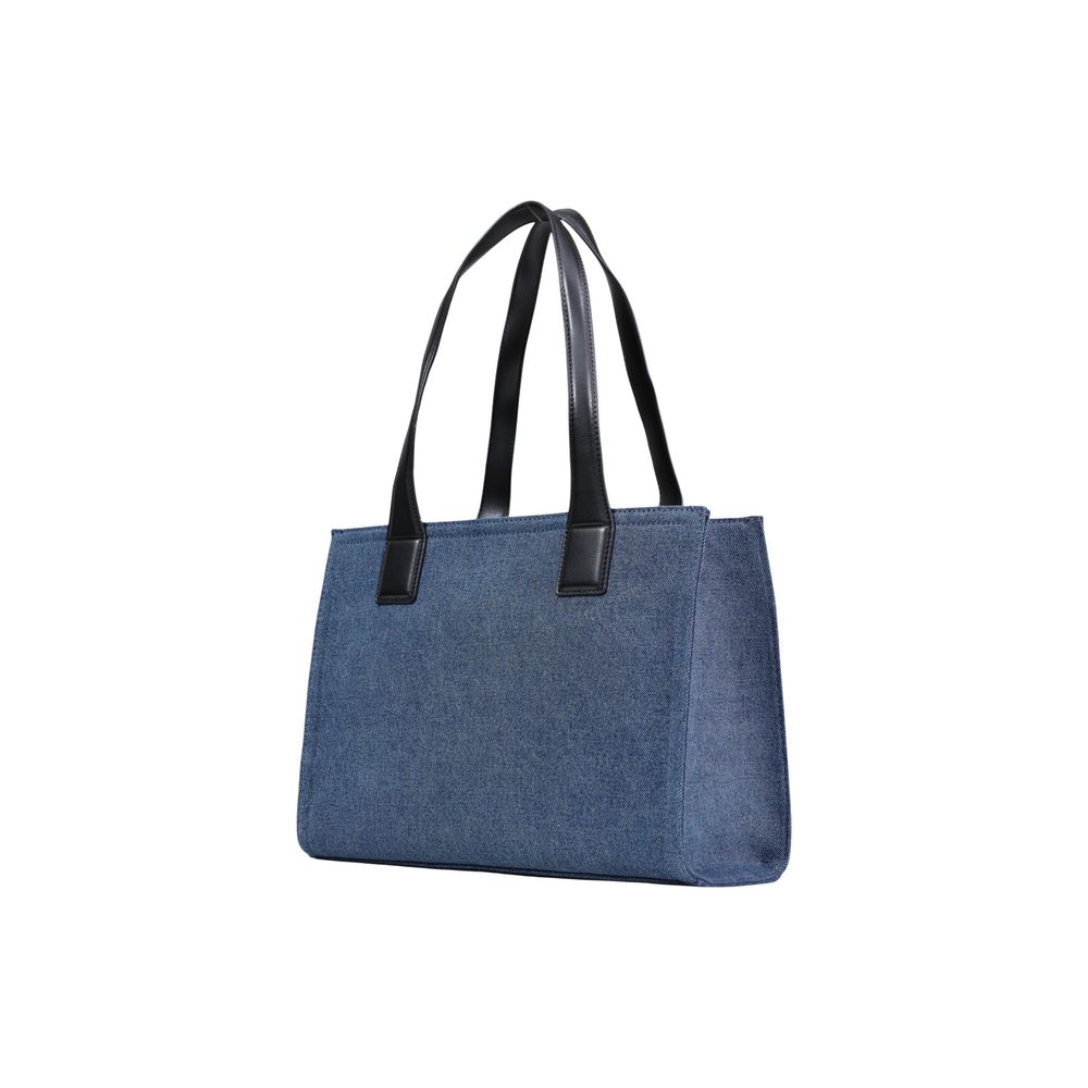 Large Cotton Blend Tote Bag